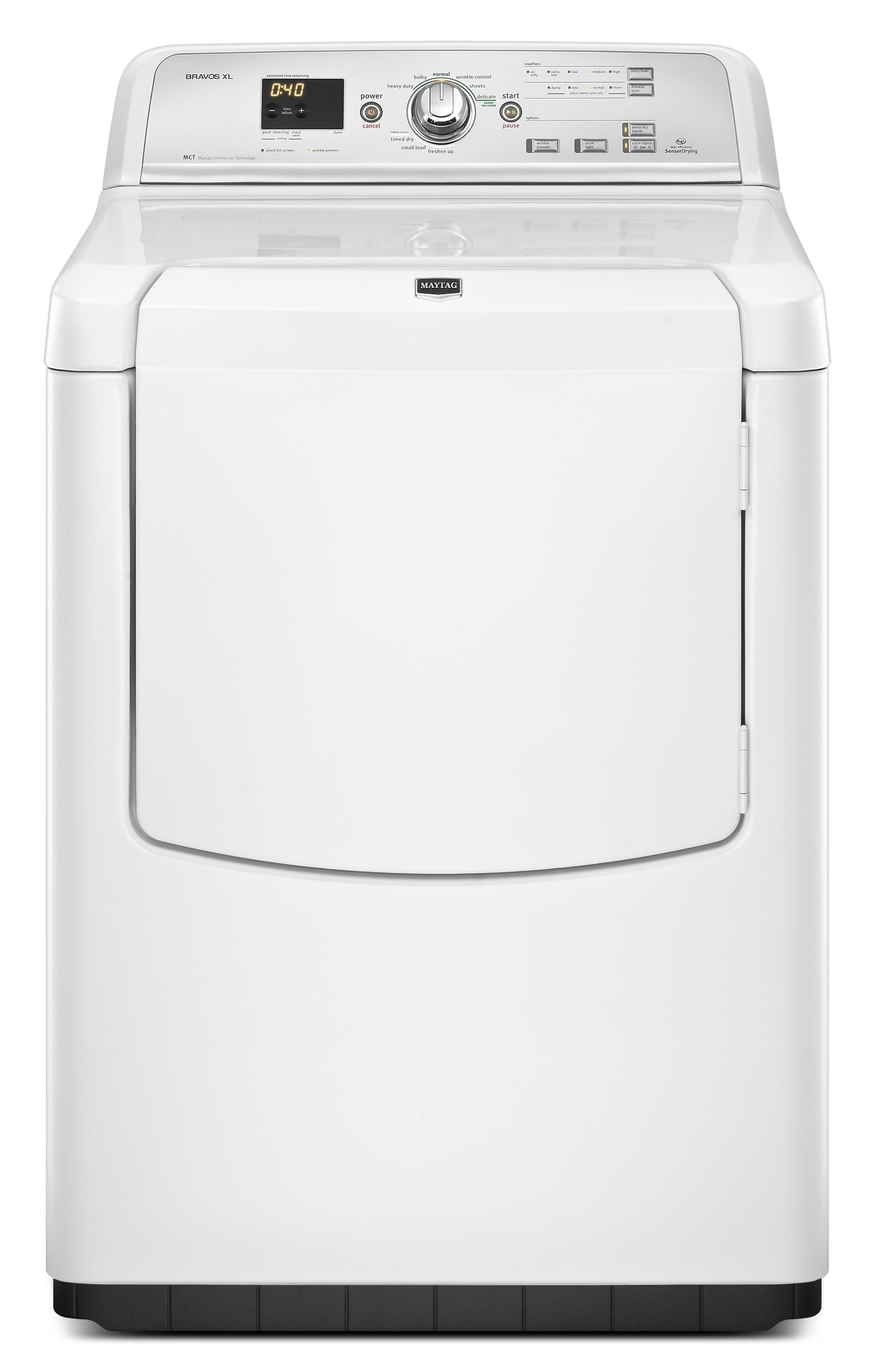 Maytag 7.3 Cu. Ft. Bravos XL® High-Efficiency Gas Dryer | Sheely's